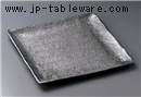 南蛮黒結晶１１．０盛皿