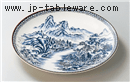 鈴峰山水１３．０丸皿