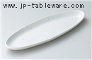 白粉引焼物トレー