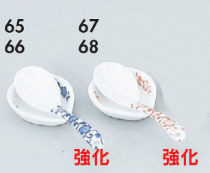 花唐草スプーン（ブルー）