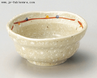 赤絵点線小鉢（小）