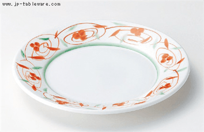 花づめ２１．５ｃｍ丸皿