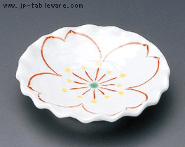 桜波型小皿