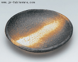 黒備前３．５皿