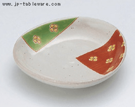 小花三角姫小皿
