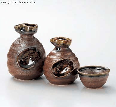 織部砂目徳利 1.5号 織部砂目徳利 1.5号
