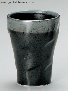黒水晶焼酎カップ