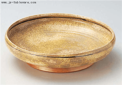 チタン釉尺鉢