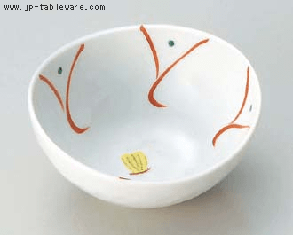 山茶花楕円４．０小鉢