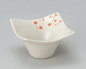 赤絵唐草花型小鉢(大) 赤絵唐草花型小鉢(大)