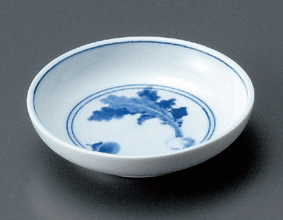 染付かぶら絵小皿