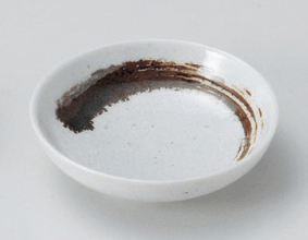 白茶刷毛２．８皿
