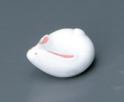 福うさぎピンク箸置