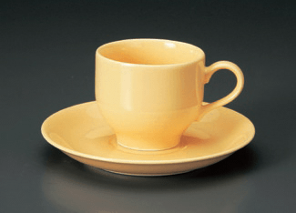 M型イエローコーヒーC/S(碗と受け皿セット) M型イエローコーヒーC/S(碗と受け皿セット)