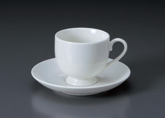 ボンルック高台コーヒーC/S(碗と受け皿セット) ボンルック高台コーヒーC/S(碗と受け皿セット)