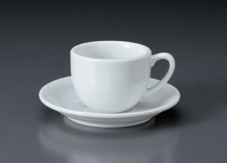 白厚口玉子コーヒーＣ／Ｓ（碗と受け皿セット）