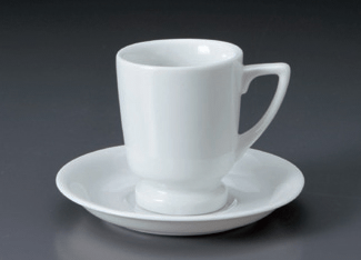白高台コーヒーC/S(碗と受け皿セット) 白高台コーヒーC/S(碗と受け皿セット)