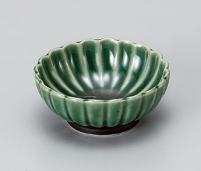 かすみ緑７㎝浅小鉢