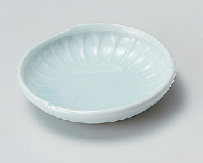 青地　菊３．０皿