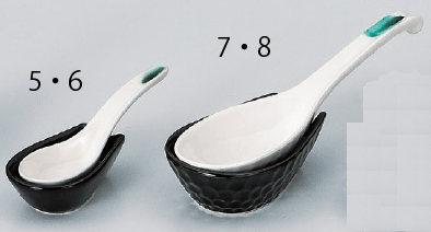 白オリベ付大レンゲ 白オリベ付大レンゲ