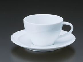 アルコ(白磁)コーヒー碗皿 アルコ(白磁)コーヒー碗皿