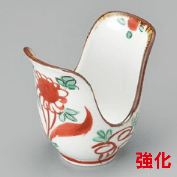 赤絵花紋小鉢