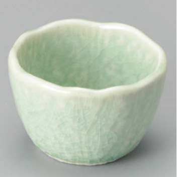 ﾋﾞｰﾄﾞﾛ灰釉木の葉3.0小鉢
