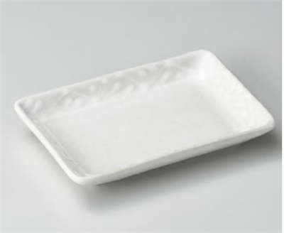 雪格子長角銘々皿 雪格子長角銘々皿
