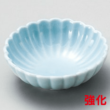 青磁菊型鉢