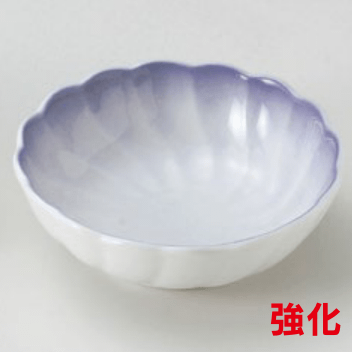 マロン吹ネジリ菊型鉢 マロン吹ネジリ菊型鉢