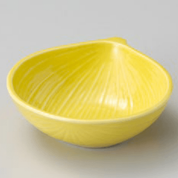 黄釉ｵﾆｵﾝ小鉢