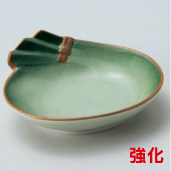 緑彩袋型鉢