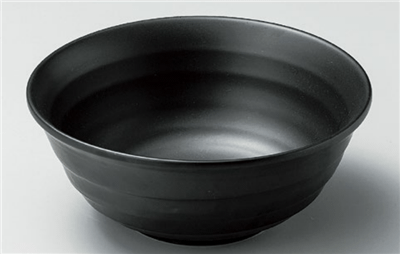 黒ﾏｯﾄ7.5鉢