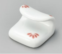 小花(赤)巻紙箸置 小花(赤)巻紙箸置