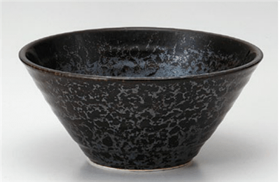 黒真珠水輪6.5麺鉢