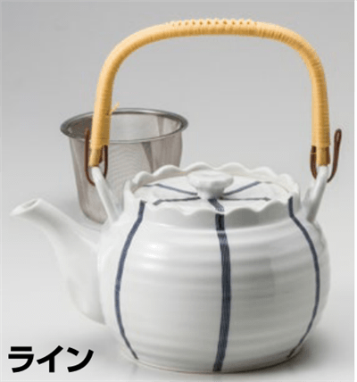 ラインU付8号土瓶 ラインU付8号土瓶