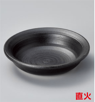 黒釉柳川鍋