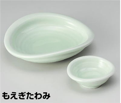 もえぎたわみ刺身鉢 もえぎたわみ刺身鉢