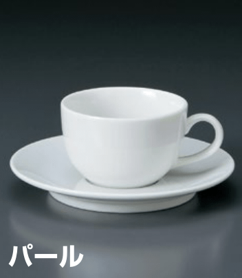ﾊﾟｰﾙ紅茶碗皿（セット）