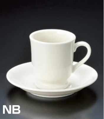 NB高台ｺｰﾋｰ碗皿（セット）