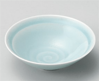 青白磁4.0うず巻小鉢