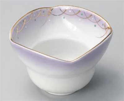 武蔵野(紫)四方小鉢