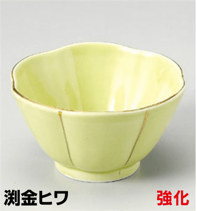 渕金ﾋﾜ梅型小鉢(大)