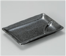 匠鉄黒仕切付焼物皿 匠鉄黒仕切付焼物皿