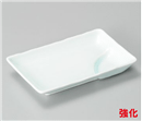 青白磁6.0寸長角皿仕切皿