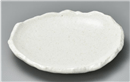 白釉ﾀﾀｷ大皿