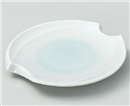 青白磁変形楕円皿(小)
