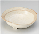 砂うのふ渕茶三ﾂ足変形小鉢