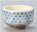 麻の葉ﾐﾆ抹茶碗