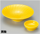 黄釉平鉢